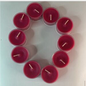 Partylite Forbidden Fruits collection tea light candles Pomegranate Passion new